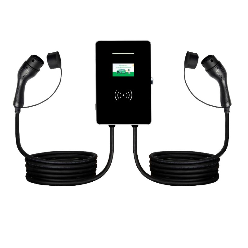 Ev Charger - 7kW 14kW 22kW デュアル壁掛け型EV充電器 Type1 Type2