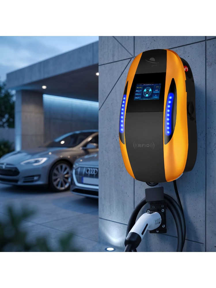 Home Ev Charger - IP65防水対応、7kW～22kWのAC急速充電器。家庭用および商業用として使用可能なタイプ2充電スタンド。