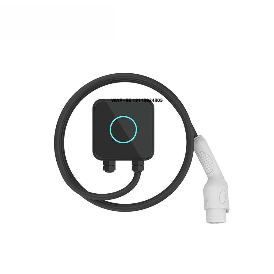 Ev Charging Cable - タイプ1 タイプ2 IP54 3.5/7kW AC 商用EV壁掛け充電ステーション（IP54保護、5mケーブル付き）電気自動車用