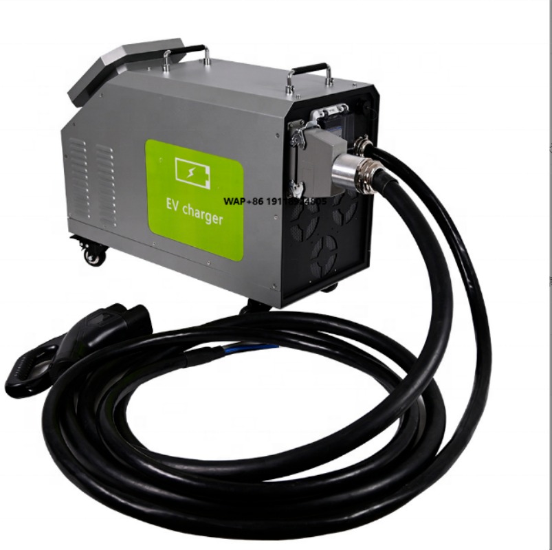 Ev Charger - ポータブル7KW急速EV車用DC充電器、可動式32A DC GBT 3IN1 EV充電ステーション（電気自動車用7kW）