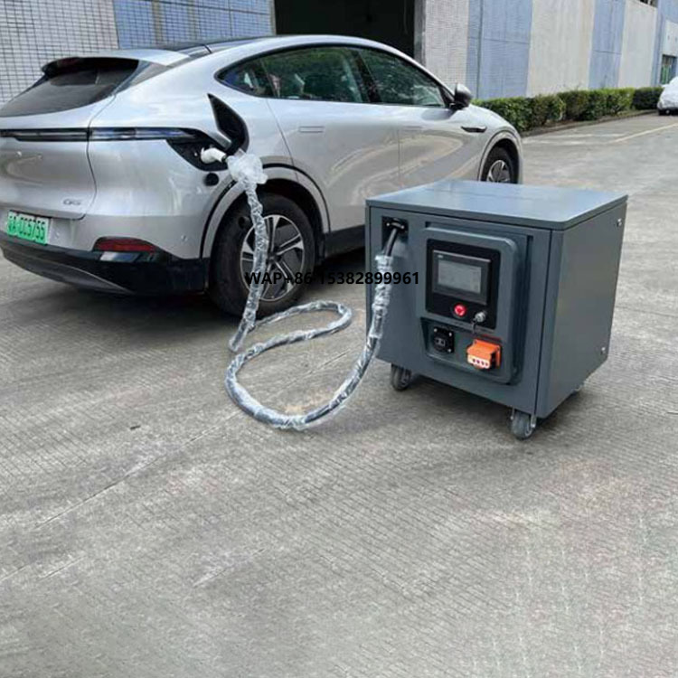 Ev Charger - BAITU 20KW単相ポータブルDC電気自動車充電器Lifepo4モバイルEV充電器（緊急時、産業用、商業用エネルギー向け）
