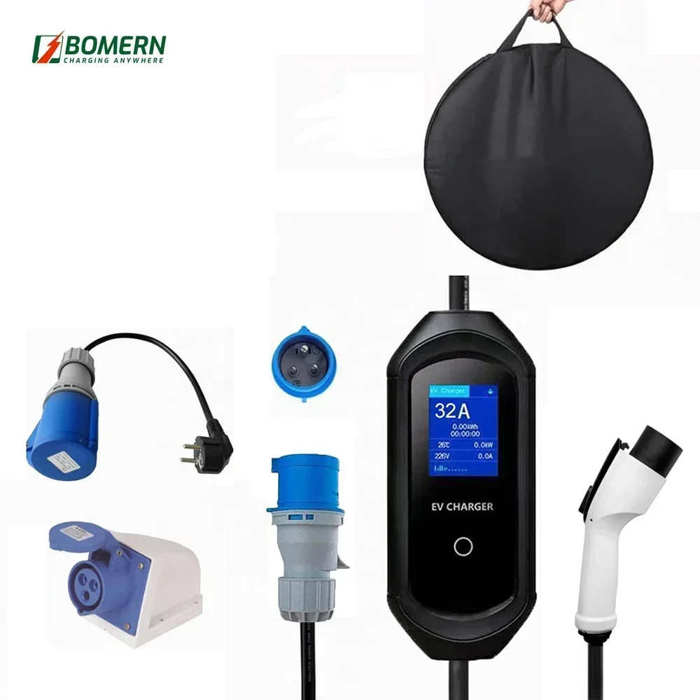 Home Ev Charger - 2025年式 BYD EV充電器 32アンペア 7kW EV充電器