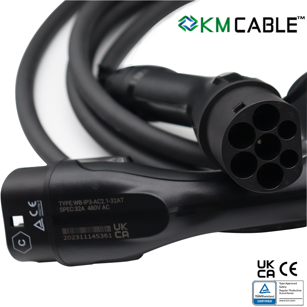 卸売22kW 32A タイプ2-タイプ2 EV充電ケーブル  - Ev Charging Cable のレビューと価格
