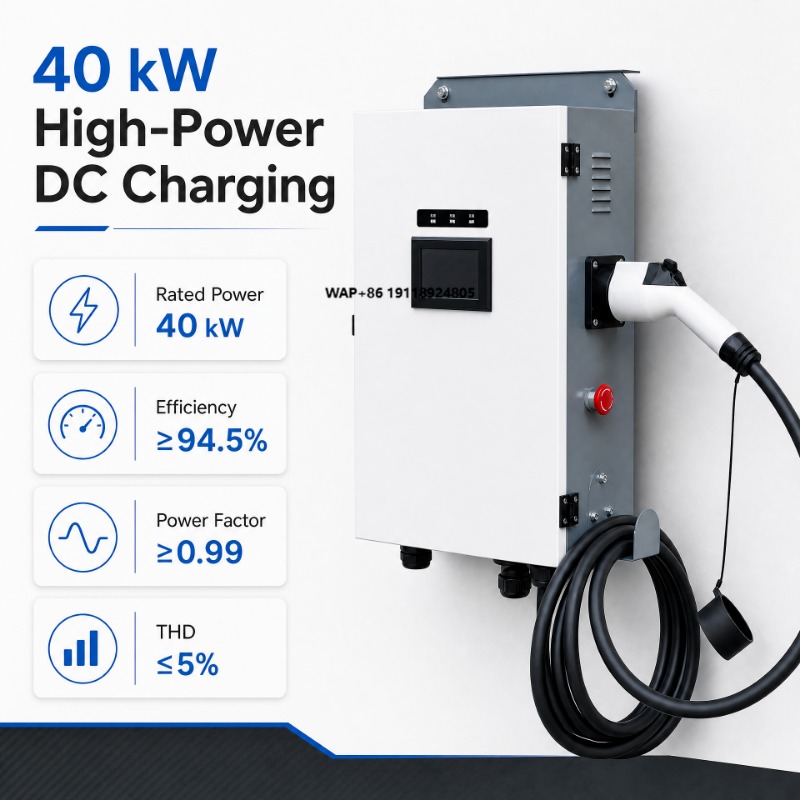 床置き型充電ステーション DC EV充電ステーション 40K - Ev Charger のレビューと価格
