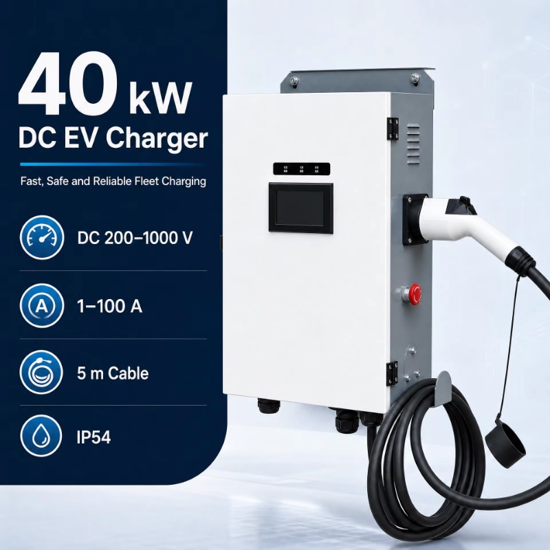 床置き型充電ステーション DC EV充電ステーション 40K - Ev Charger のレビューと価格