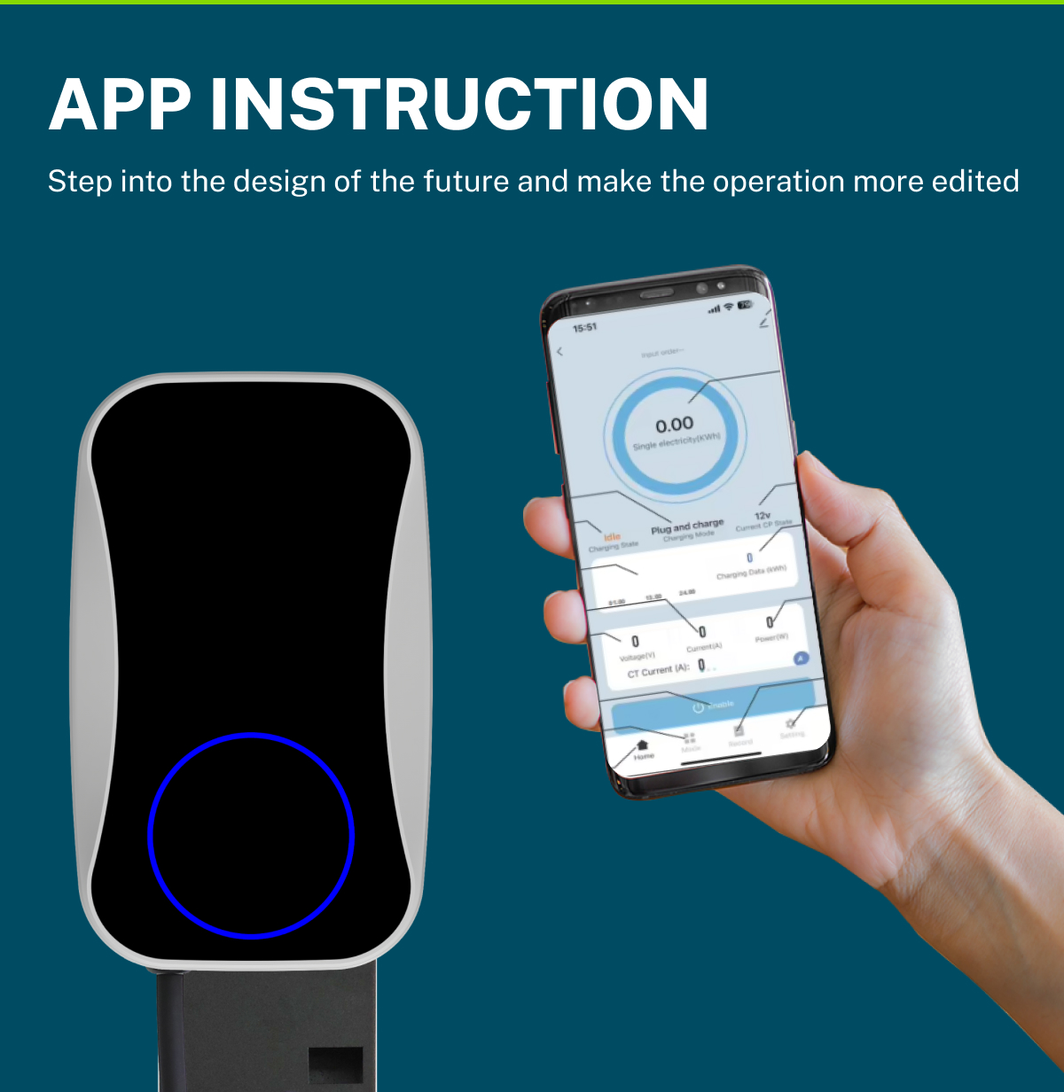 新しいCE認証取得済み22kW 32A壁掛け式EV充電器、I - Home Ev Charger のレビューと価格