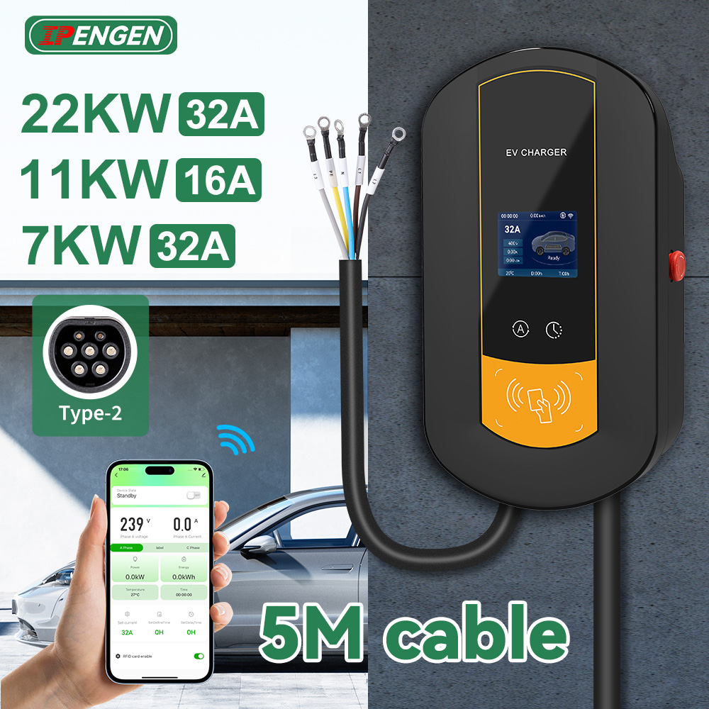 IPENGEN タイプ2 EV充電ステーション 7KW /1 - Wallbox Ev のレビューと価格