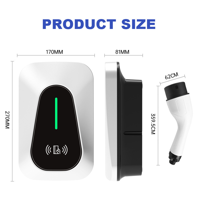 欧州規格7kWタイプ2 EV充電器 カードリーダー Tuya - Ev Charger のレビューと価格