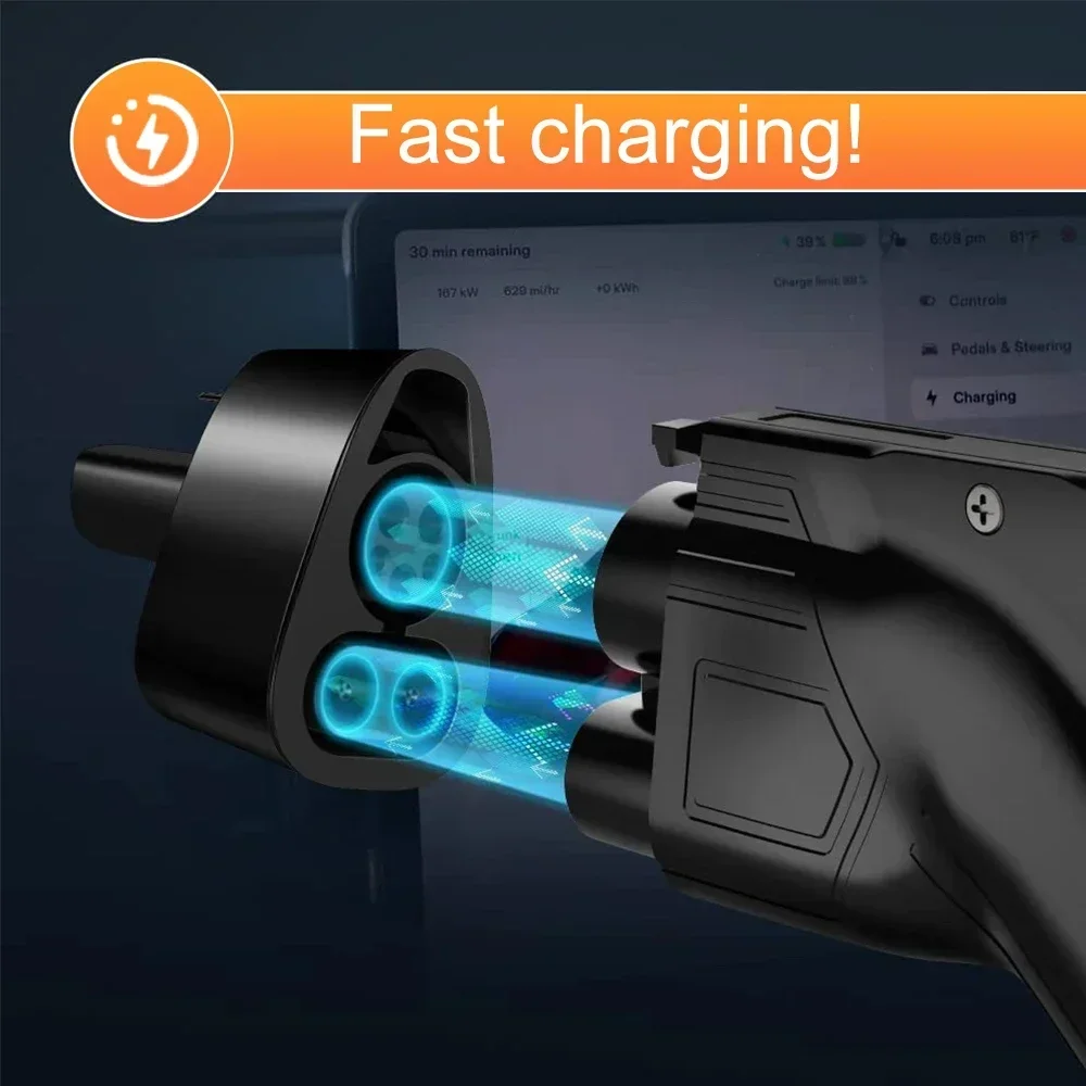 テスラモデル 3/X/Y/S EV 充電器 DC アダプタ  - Ev Charger Adapter のレビューと価格