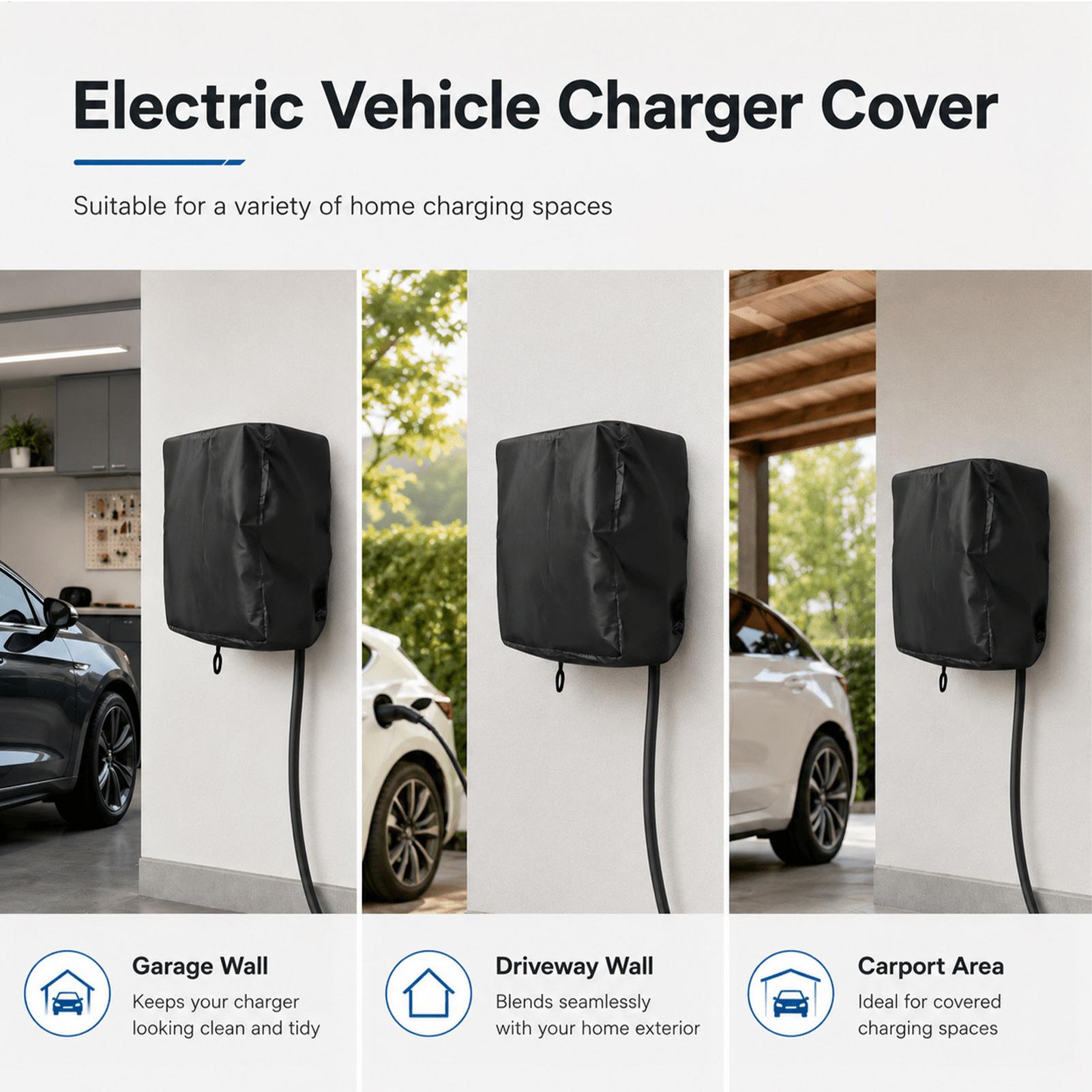 屋外用EV充電器カバー。車の充電柱を覆い、埃から保護します。 - Home Ev Charger のレビューと価格