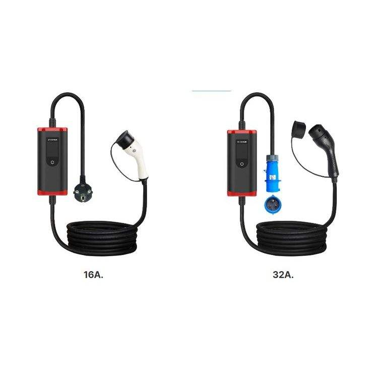 7kw タイプ2（IEC 62196）ポータブルEV充電器  - Ev Charger のレビューと価格