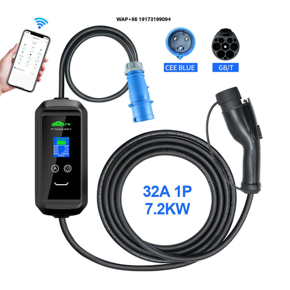 カスタムUSA ACポータブルEV充電器 J1772プラグ  - Ev Charger のレビューと価格