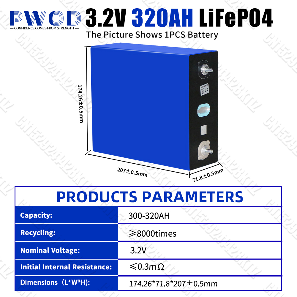 3.2V Lifepo4 バッテリー 320AH 米国在庫  - Ev Charging Pile のレビューと価格