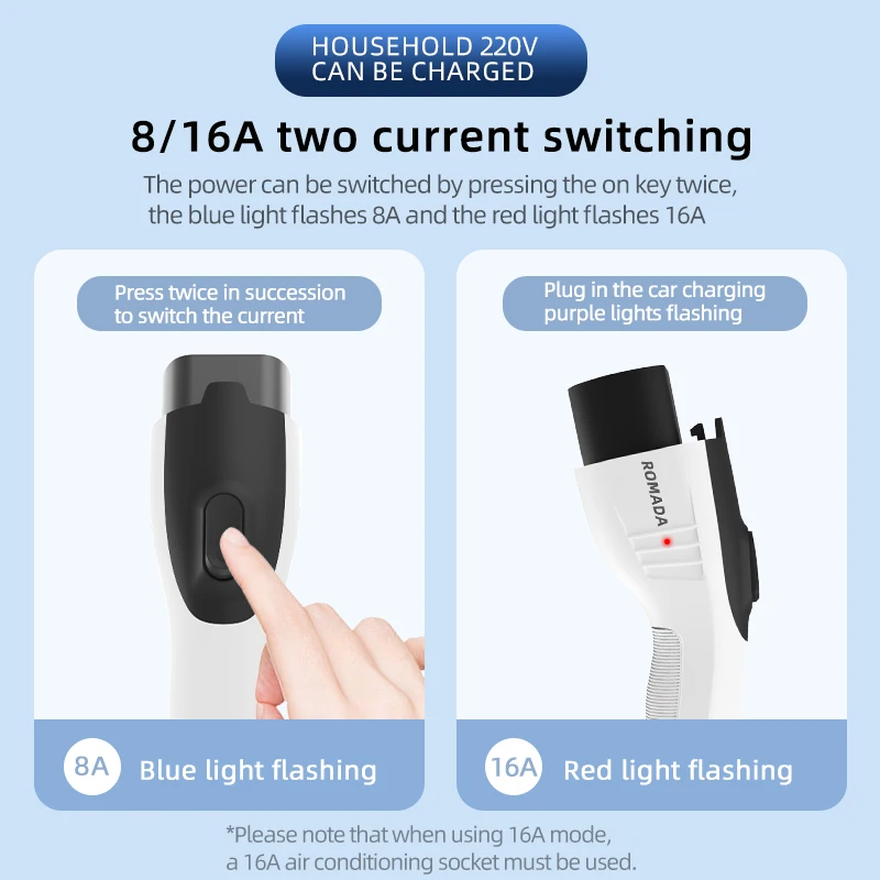 電気自動車用 3.5KW 16A EV ポータブル充電器 3 - Ev Charger Adapter のレビューと価格