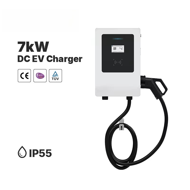 北米市場向けの新しい7kW DC急速EV充電器 CCS1 壁 - Ev Charger のレビューと価格