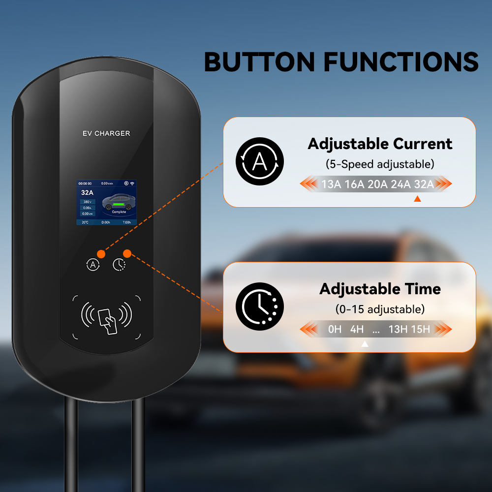 IPENGEN 32A/40A/50A EV 充電ステーショ - Wallbox Ev のレビューと価格